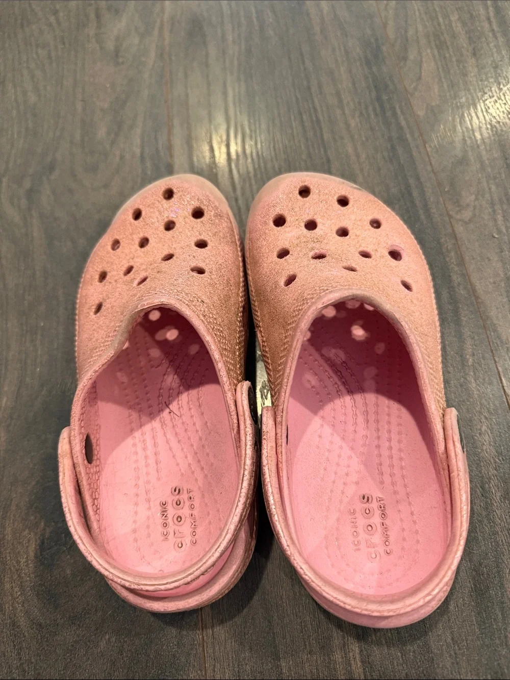 Crocs Kids Clog in Pink - Comfortable Casual Shoe size 13 7:21